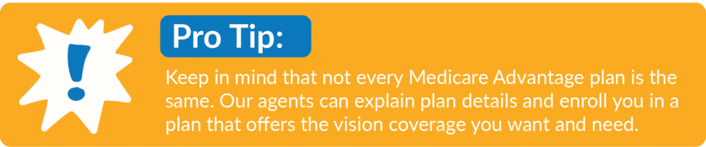 does medicare cover vision coverage