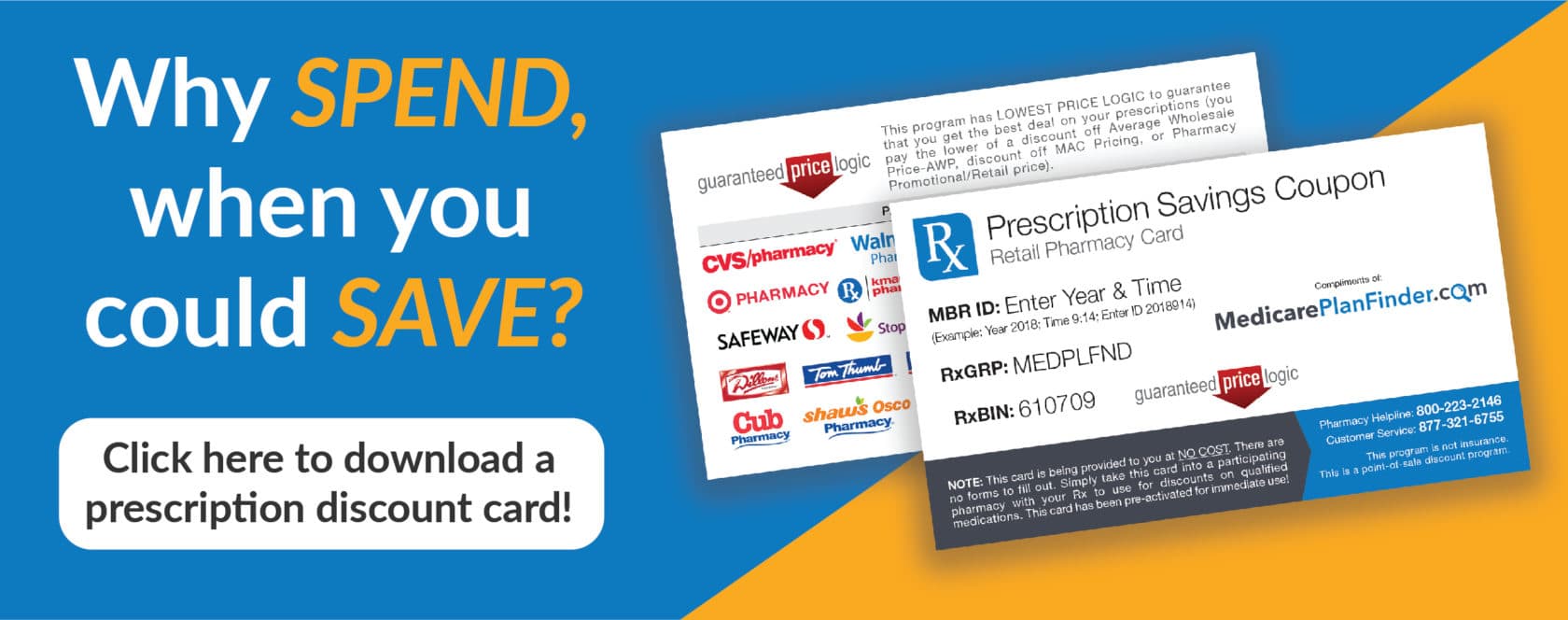 Free Prescription Discount Card | Medicare Plan Finder