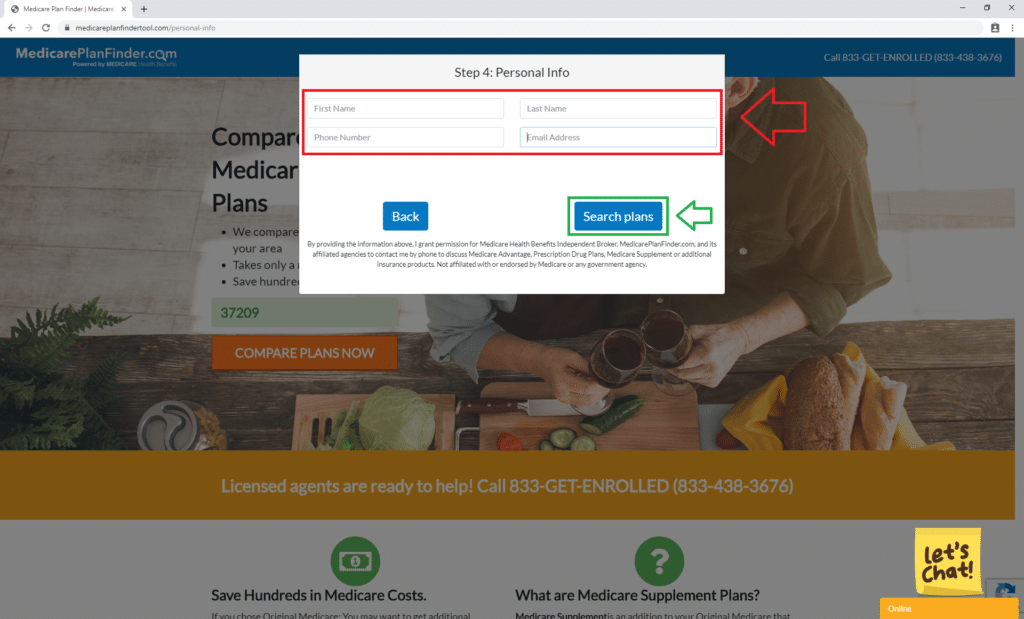 Medigap Plan Finder Tool Step 4 | Medicare Plan Finder 