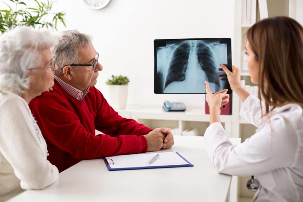 Doctor Explaining X-Ray Results | Medicare Plan Finder