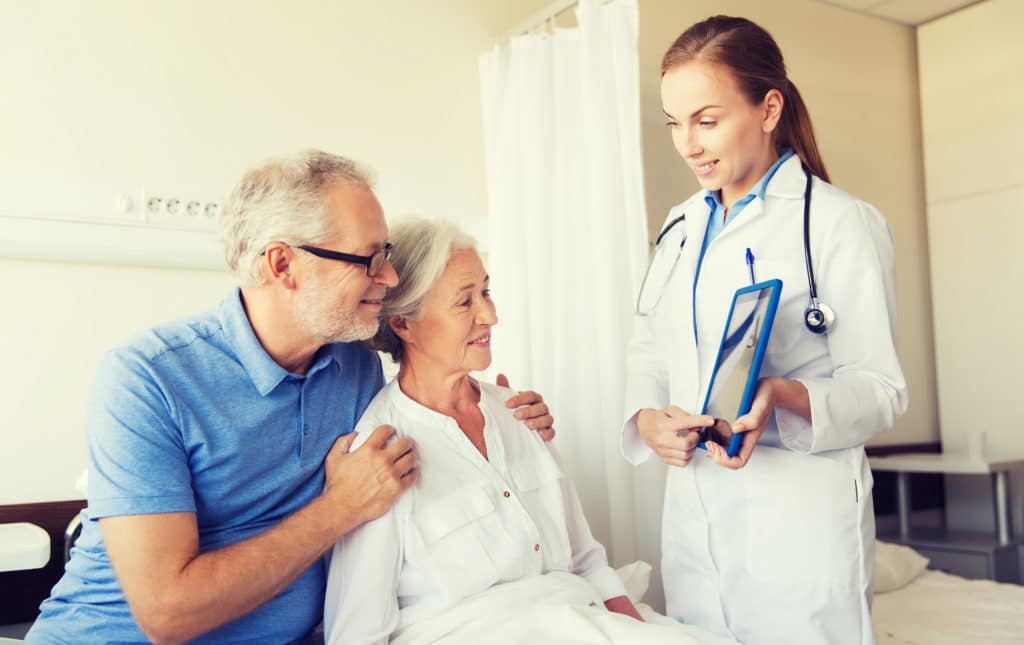 Doctor Explaining Medical Treatment for Dementia | Medicare Plan Finder