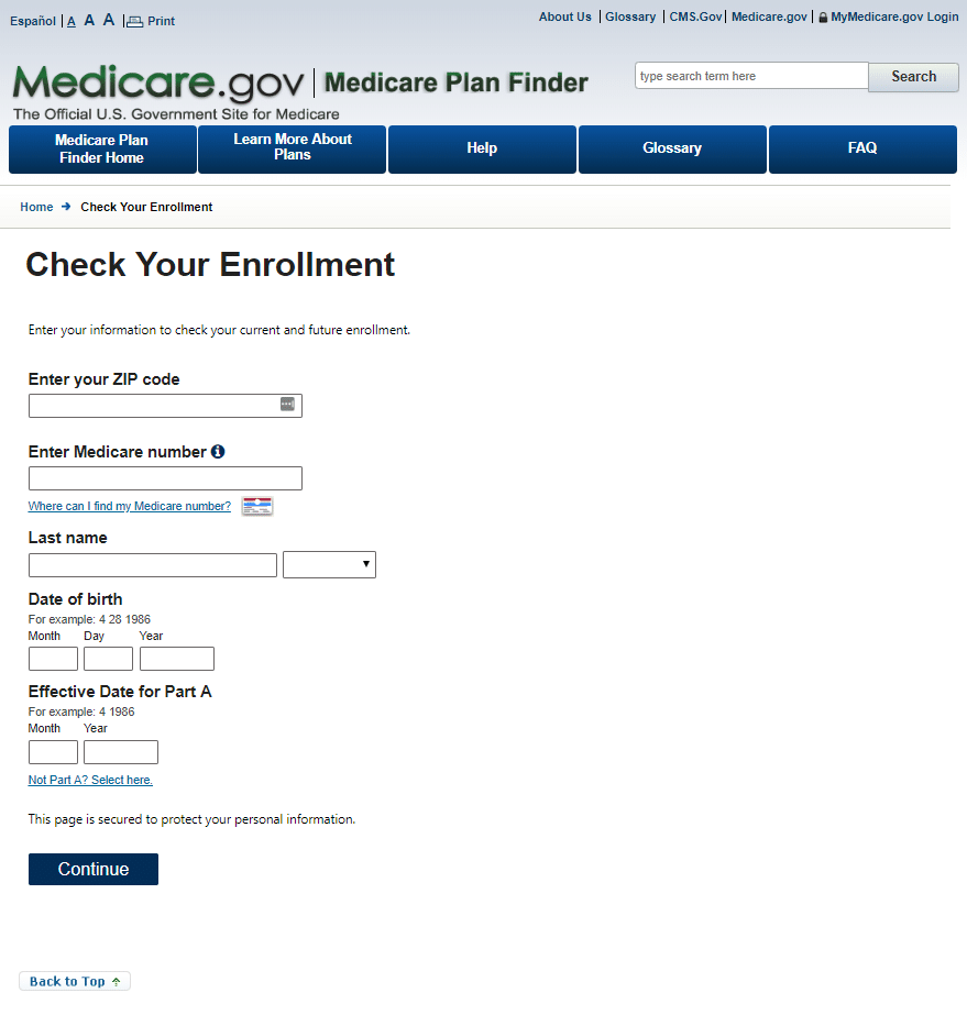 Check my Medicare Benefits